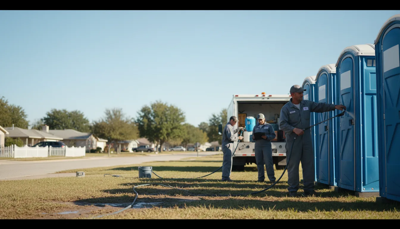 Long-Term Portable Toilet Rental in Parrish, AL near me